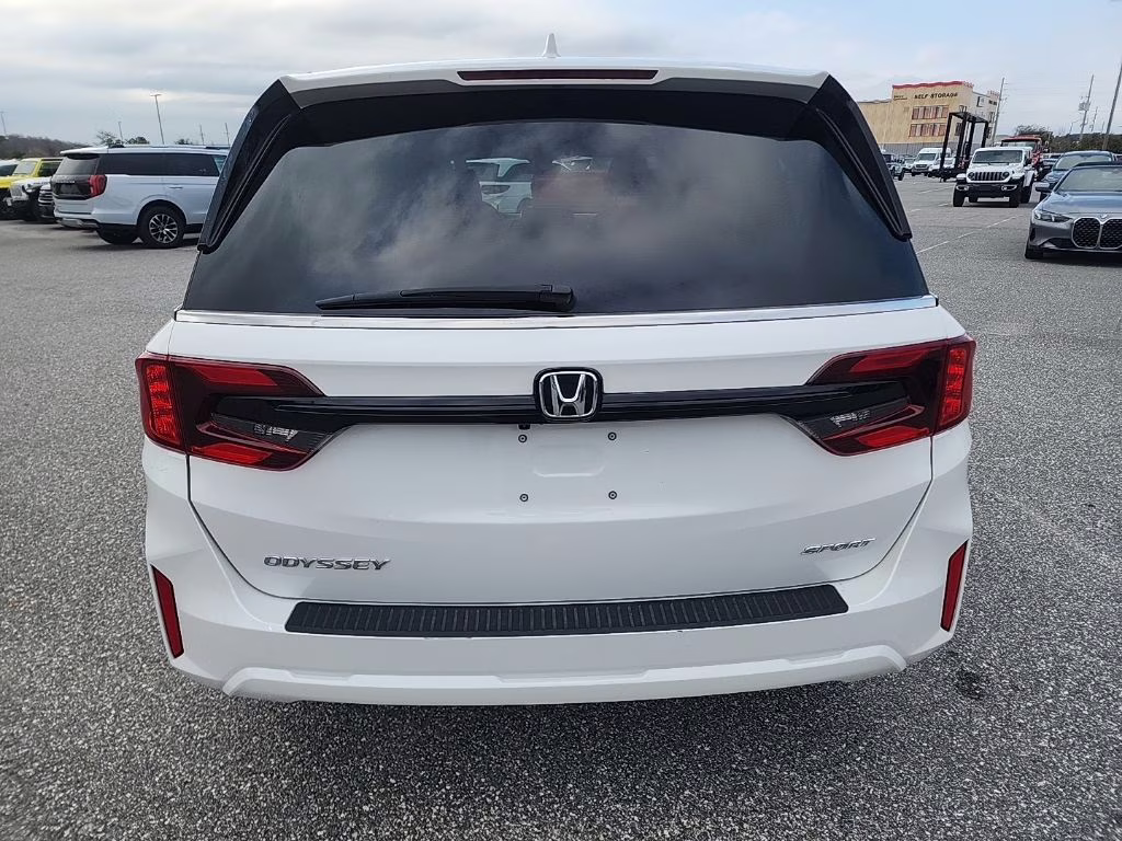 2025 white Honda Odyssey Sport-L FWD Van