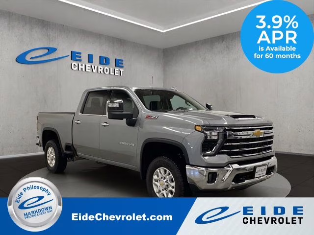 2026 Sterling Gray Metallic Chevrolet Silverado 3500HD LTZ 4X4 Truck
