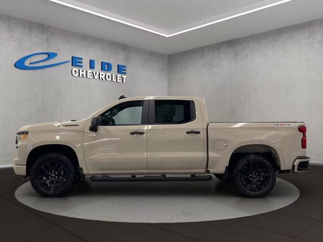 2026 Summit White Chevrolet Silverado 1500 Custom 4X4 Truck