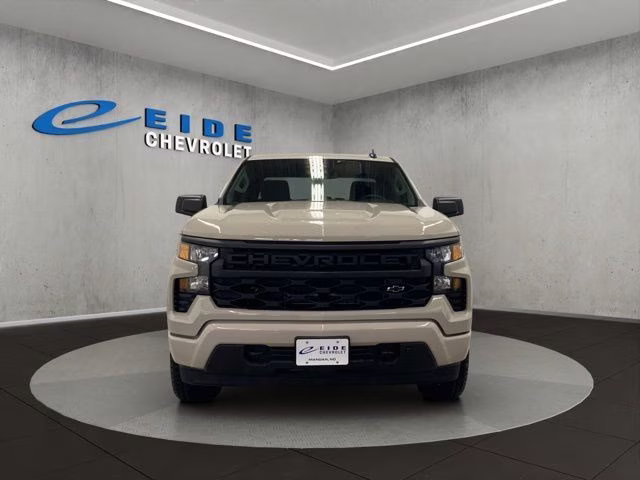 2026 Summit White Chevrolet Silverado 1500 Custom 4X4 Truck