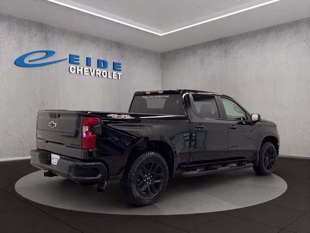 2026 Black Chevrolet Silverado 1500 Custom 4X4 Truck