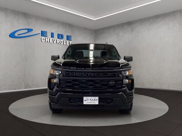 2026 Black Chevrolet Silverado 1500 Custom 4X4 Truck