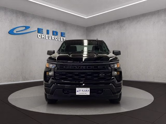 2026 Black Chevrolet Silverado 1500 Custom 4X4 Truck