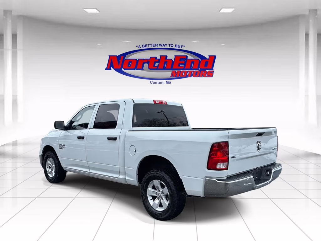 2023 Bright White Clearcoat Ram 1500 Classic SLT 4X4 Truck