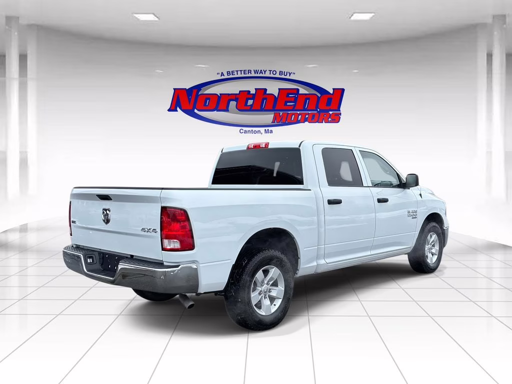 2023 Bright White Clearcoat Ram 1500 Classic SLT 4X4 Truck