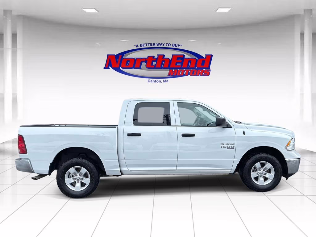 2023 Bright White Clearcoat Ram 1500 Classic SLT 4X4 Truck