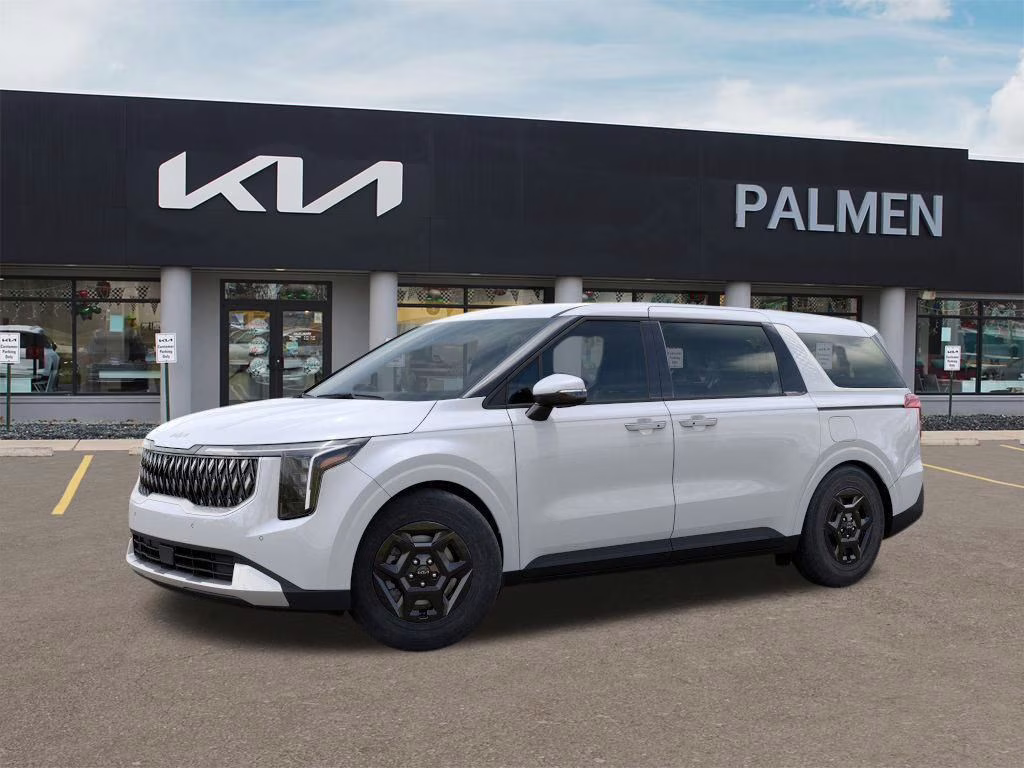 2026 Snow White Pearl Kia Carnival LXS FWD Van