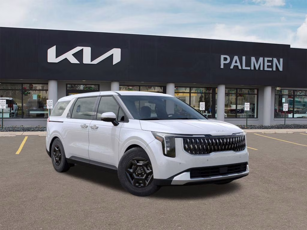 2026 Snow White Pearl Kia Carnival LXS FWD Van