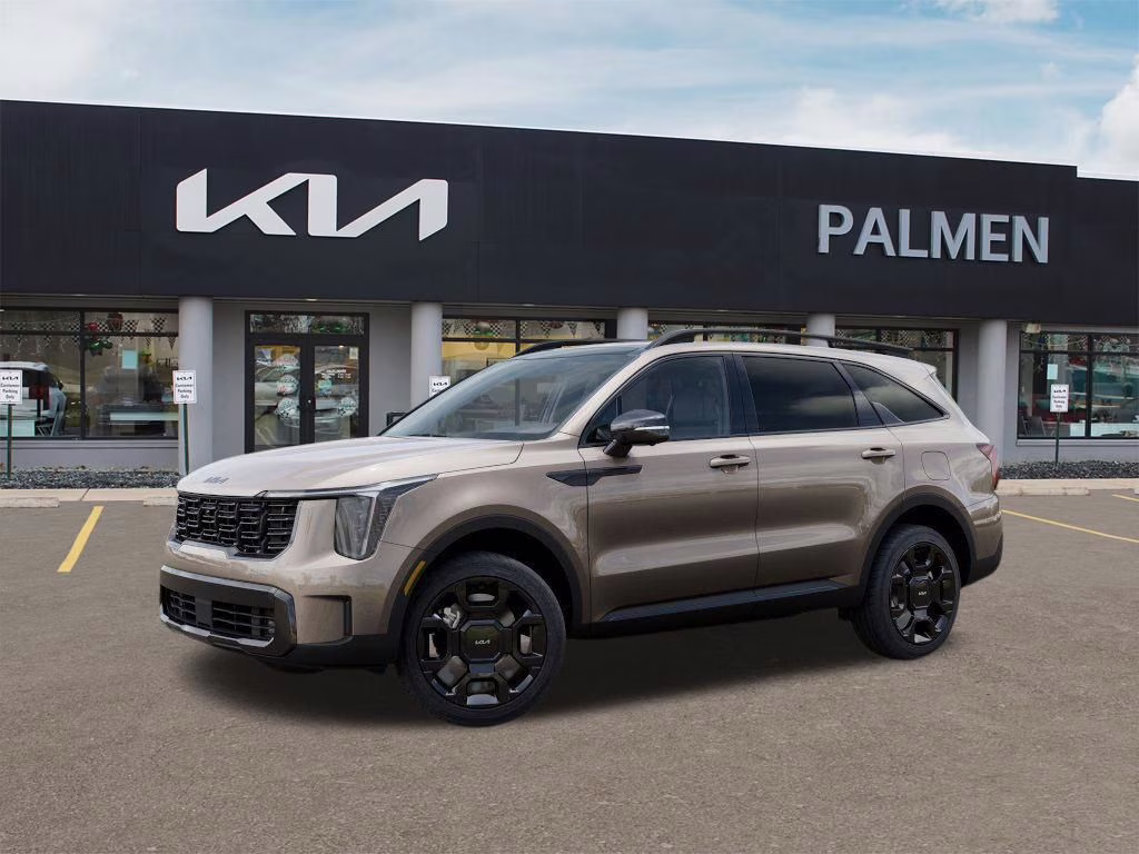2026 Volcanic Sand Kia Sorento Hybrid X-Line SX Prestige AWD SUV