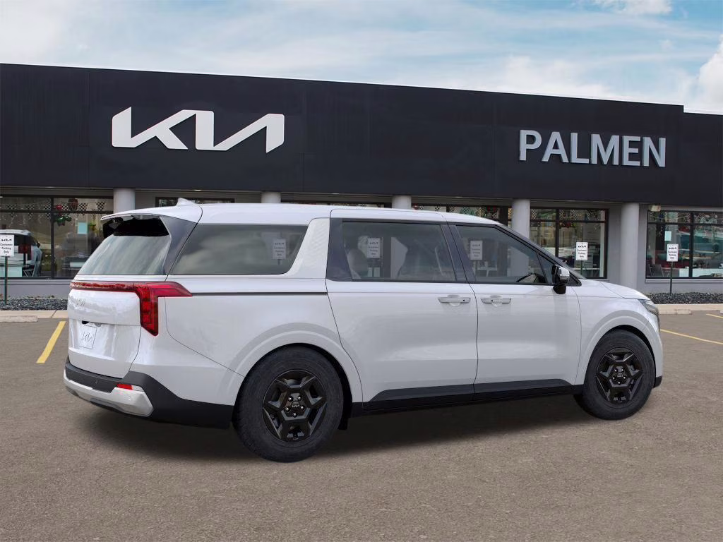 2026 Snow White Pearl Kia Carnival LXS FWD Van