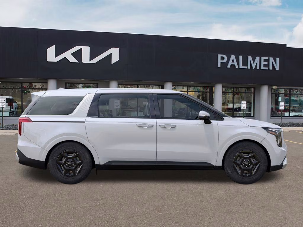 2026 Snow White Pearl Kia Carnival LXS FWD Van