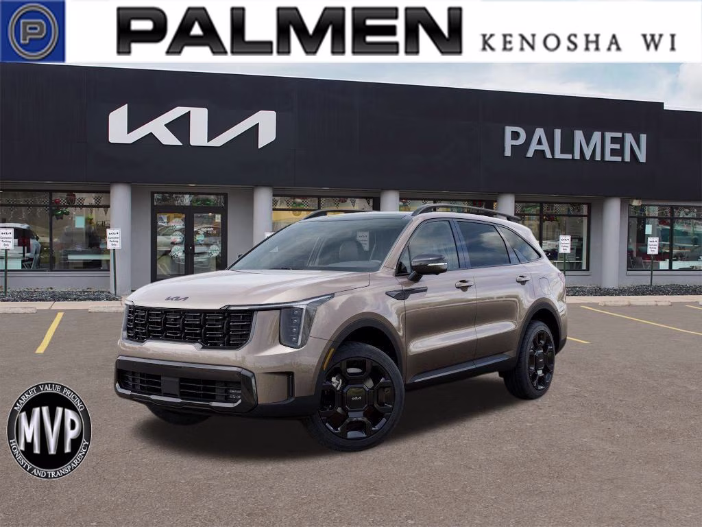 2026 Volcanic Sand Kia Sorento Hybrid X-Line SX Prestige AWD SUV
