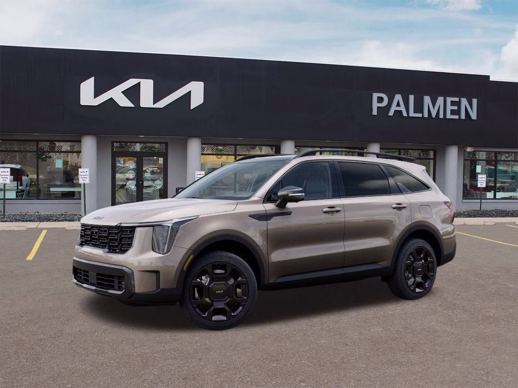 2026 Volcanic Sand Kia Sorento Hybrid X-Line SX Prestige AWD SUV