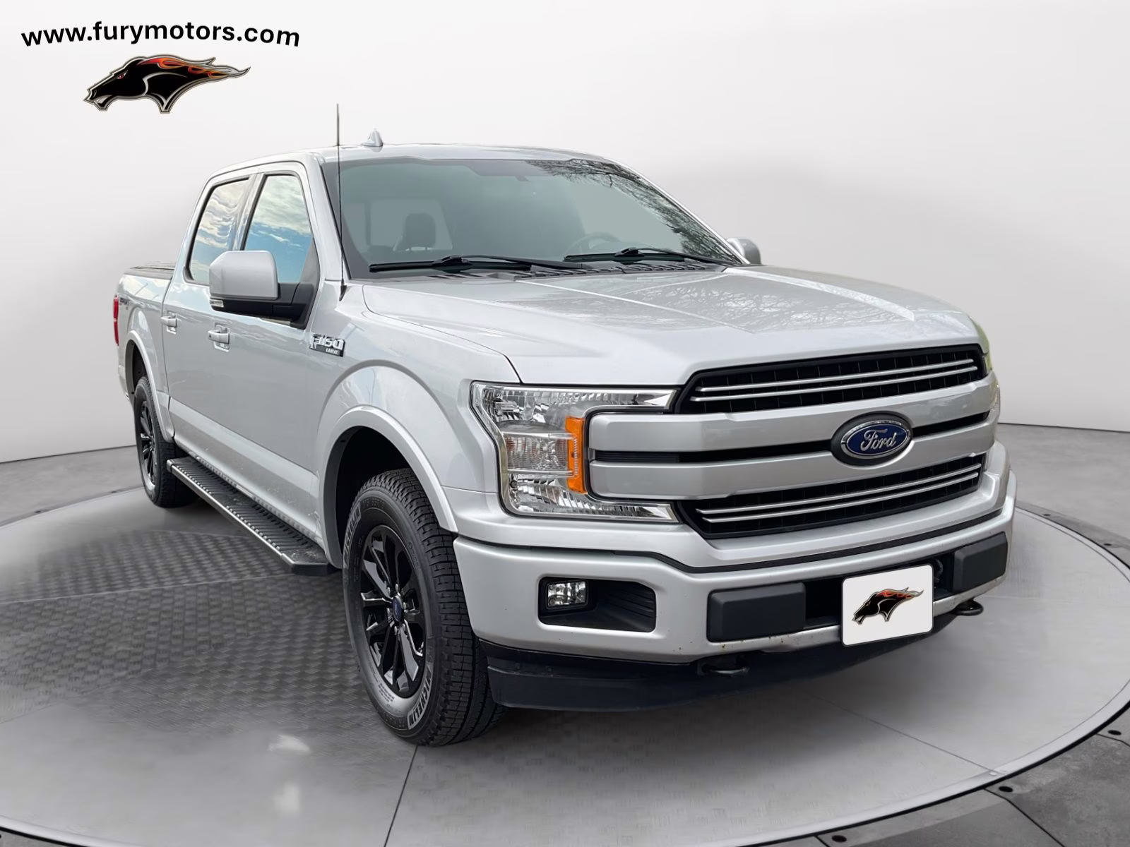 2018 Ingot Silver Ford F-150 Lariat 4X4 Truck