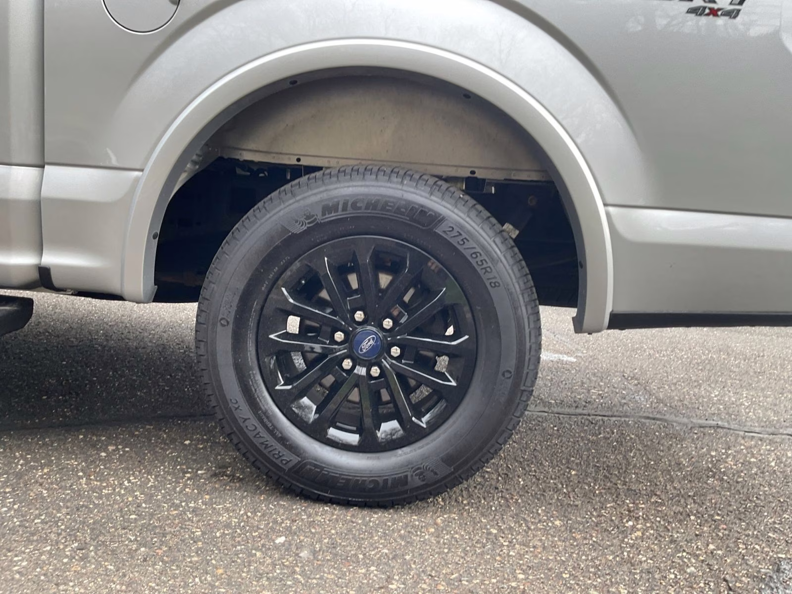 2018 Ingot Silver Ford F-150 Lariat 4X4 Truck