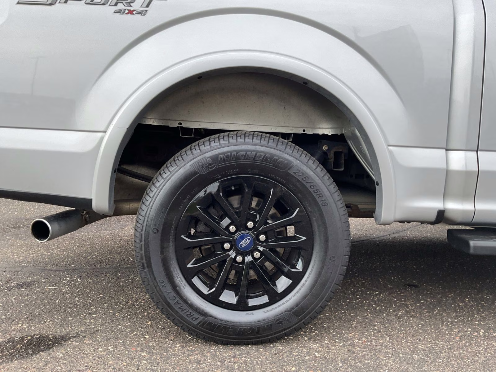 2018 Ingot Silver Ford F-150 Lariat 4X4 Truck