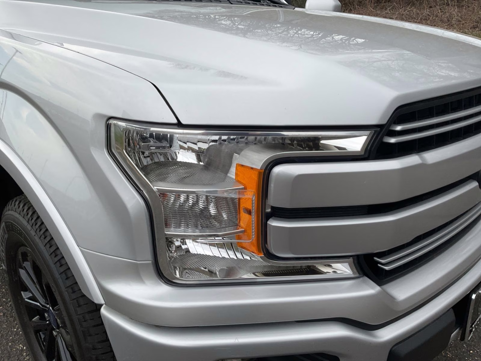 2018 Ingot Silver Ford F-150 Lariat 4X4 Truck