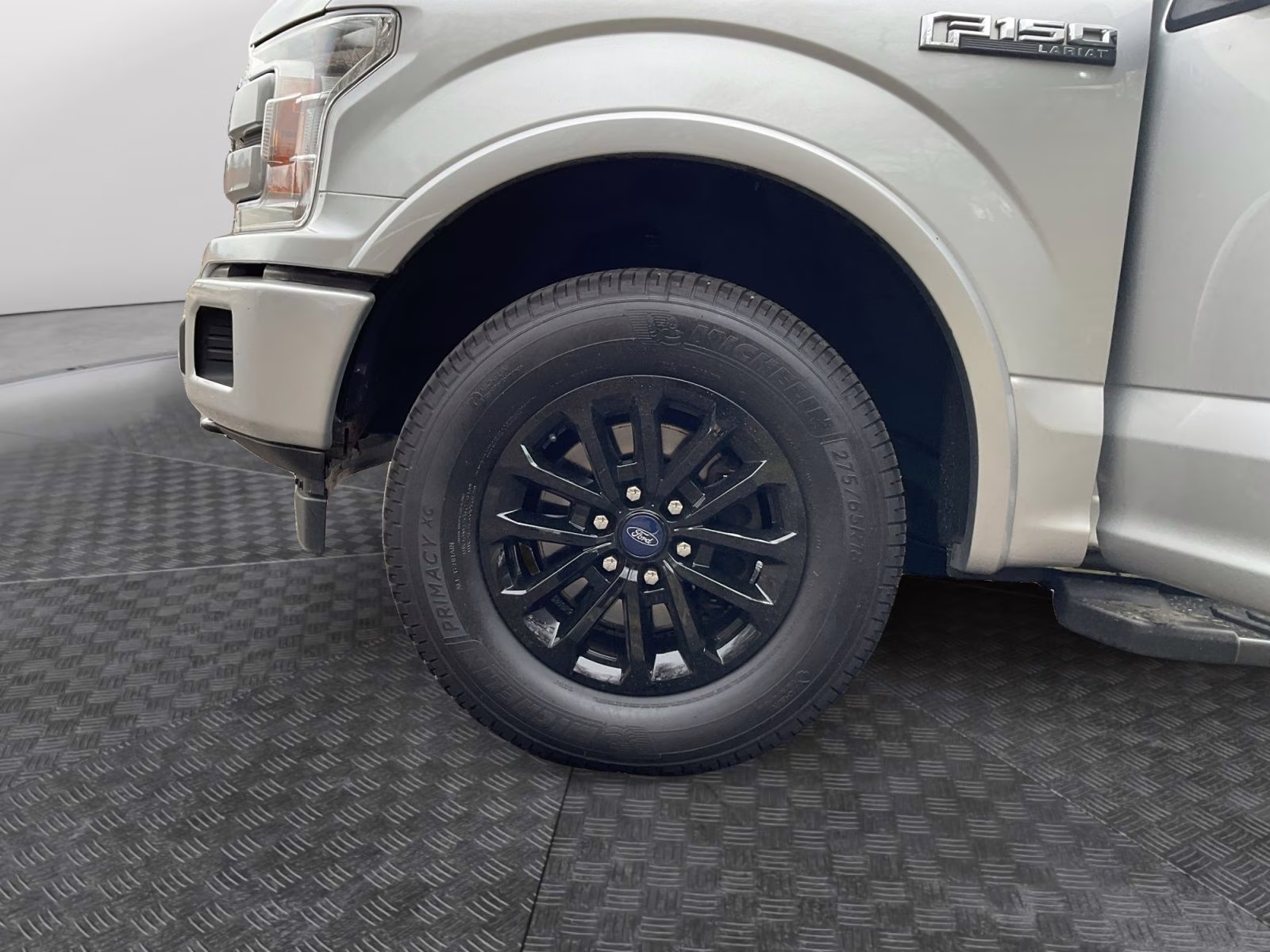 2018 Ingot Silver Ford F-150 Lariat 4X4 Truck