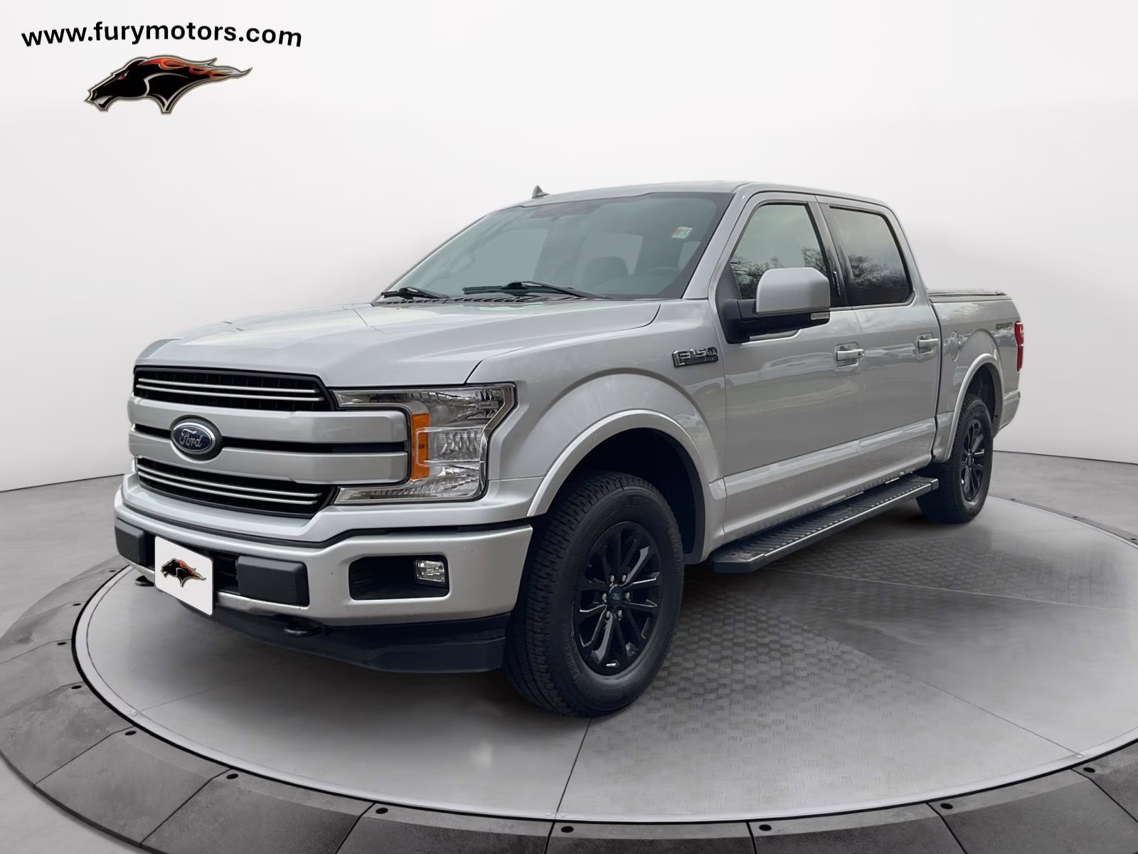 2018 Ingot Silver Ford F-150 Lariat 4X4 Truck