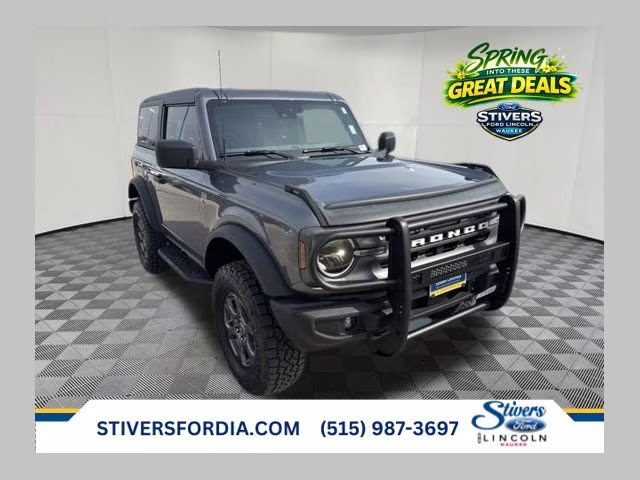 2023 Carbonized Gray Metallic Ford Bronco Big Bend 4X4 SUV