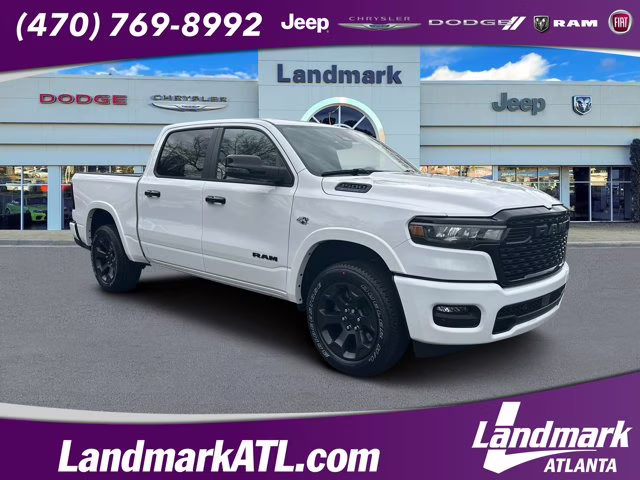 2026 Bright White Clearcoat Ram 1500 Big Horn 4X4 Truck
