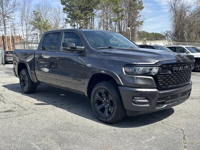 2026 Granite Crystal Metallic Clearcoat Ram 1500 Big Horn 4X4 Truck