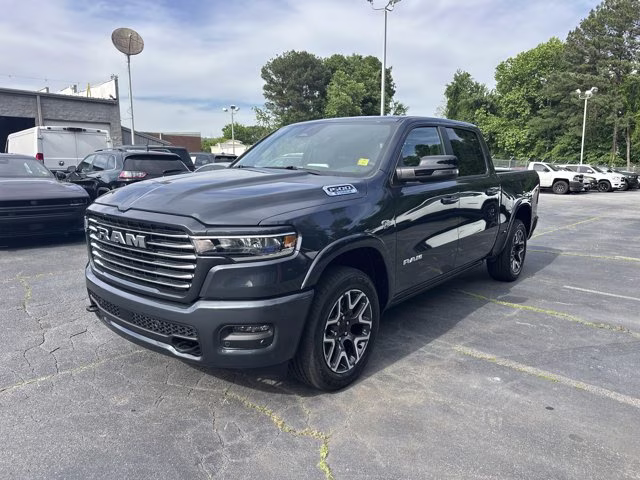 2026 Forged Blue Metallic Ram 1500 Laramie 4X4 Truck