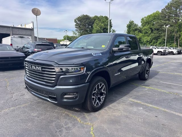 2026 Forged Blue Metallic Ram 1500 Laramie 4X4 Truck