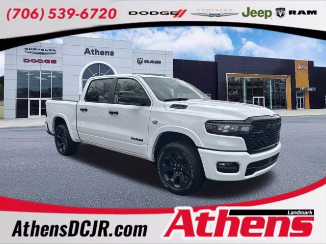 2026 Bright White Clearcoat Ram 1500 Big Horn 4X4 Truck