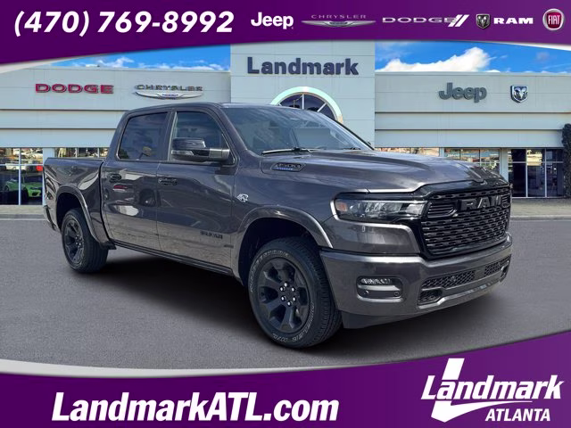 2026 Granite Crystal Metallic Clearcoat Ram 1500 Big Horn 4X4 Truck