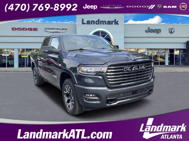 2026 Forged Blue Metallic Ram 1500 Laramie 4X4 Truck