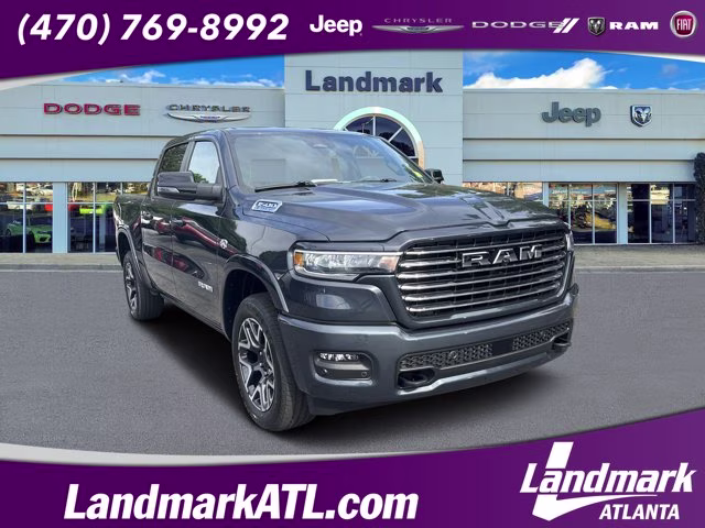 2026 Forged Blue Metallic Ram 1500 Laramie 4X4 Truck