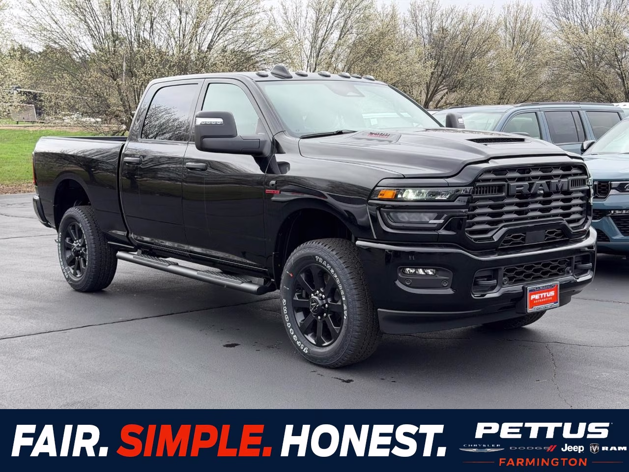 2026 Black Clearcoat Ram 2500 Tradesman 4X4 Truck