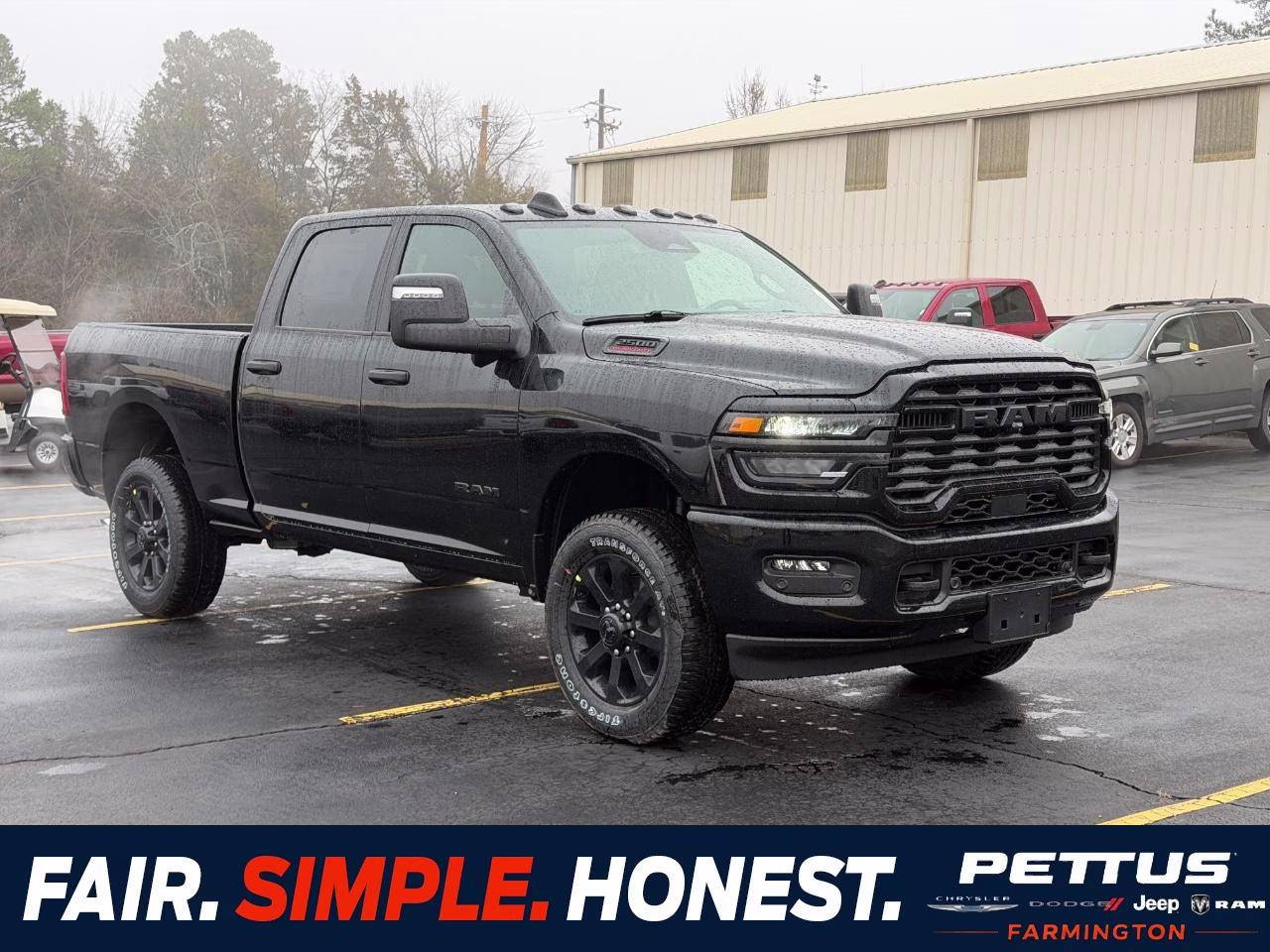 2026 Black Clearcoat Ram 2500 Big Horn 4X4 Truck