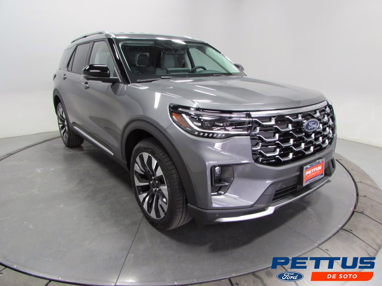 2026 Carbonized Gray Metallic Ford Explorer Platinum 4X4 SUV