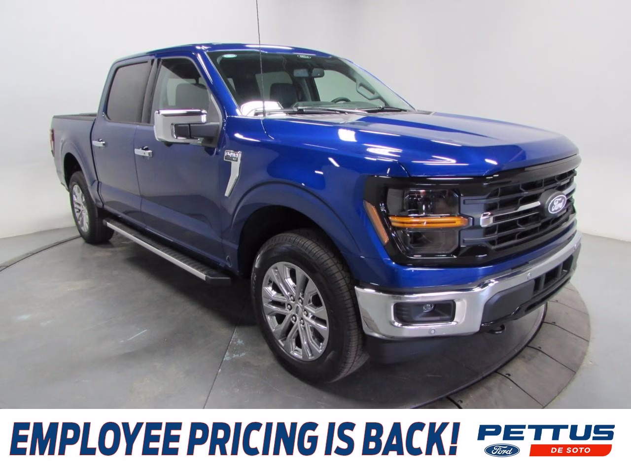 2026 Argon Blue Metallic Ford F-150 XLT 4X4 Truck