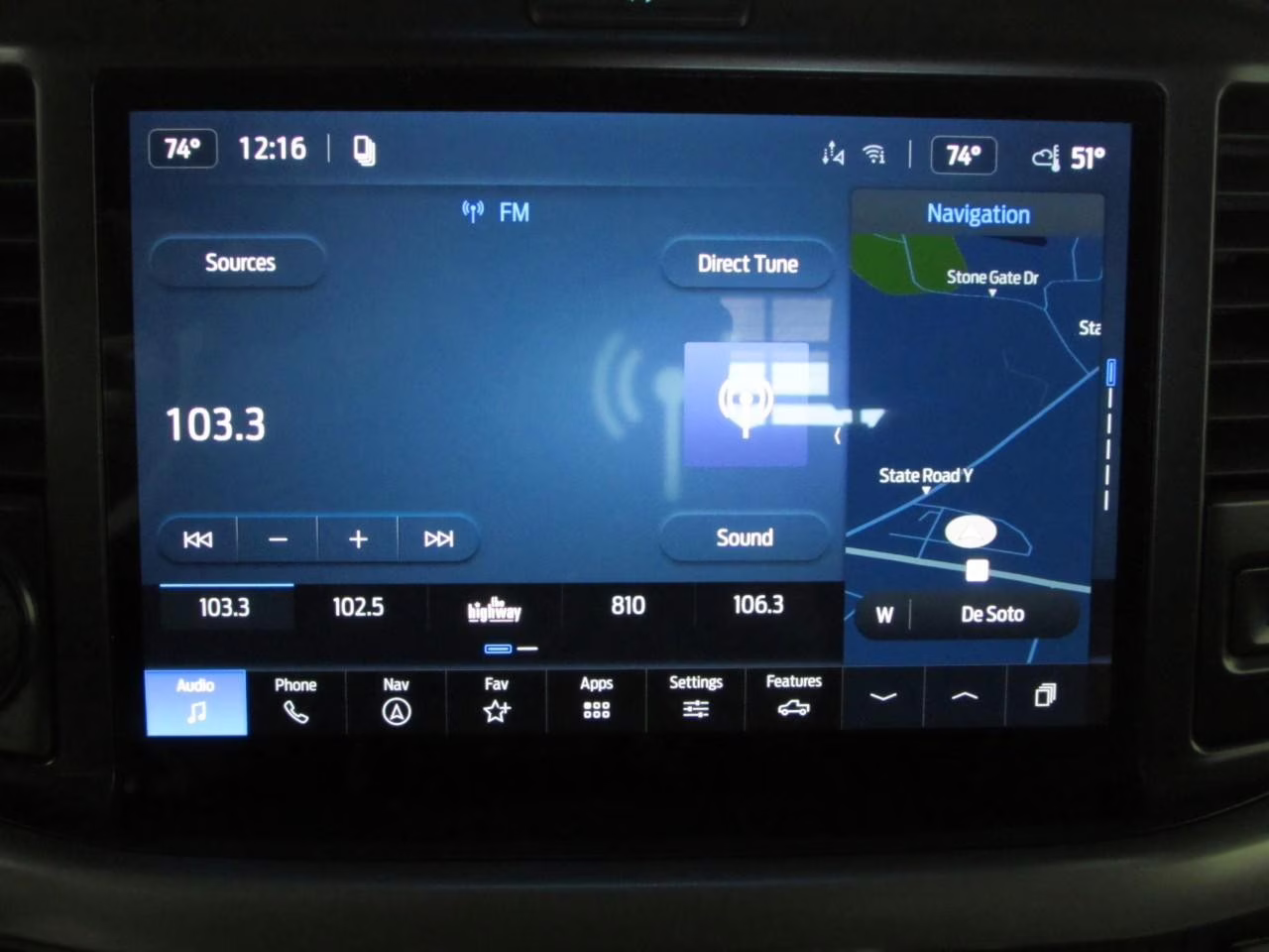 2026 Argon Blue Metallic Ford F-150 XLT 4X4 Truck