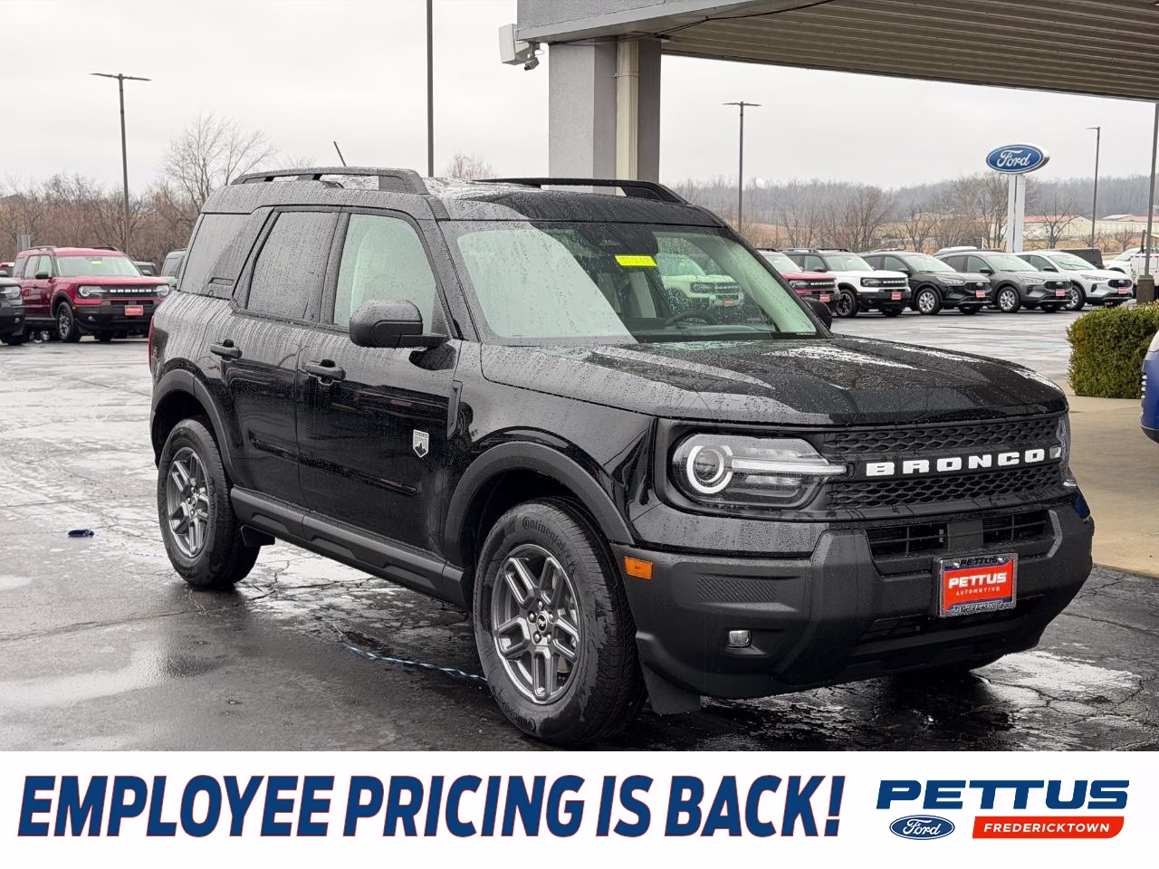 2026 Shadow Black Ford Bronco Sport Big Bend 4X4 SUV