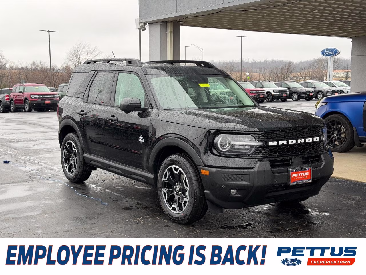 2026 Shadow Black Ford Bronco Sport Outer Banks 4X4 SUV