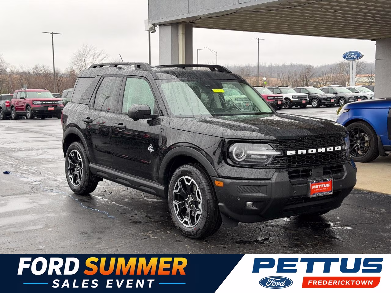 2026 Shadow Black Ford Bronco Sport Outer Banks 4X4 SUV