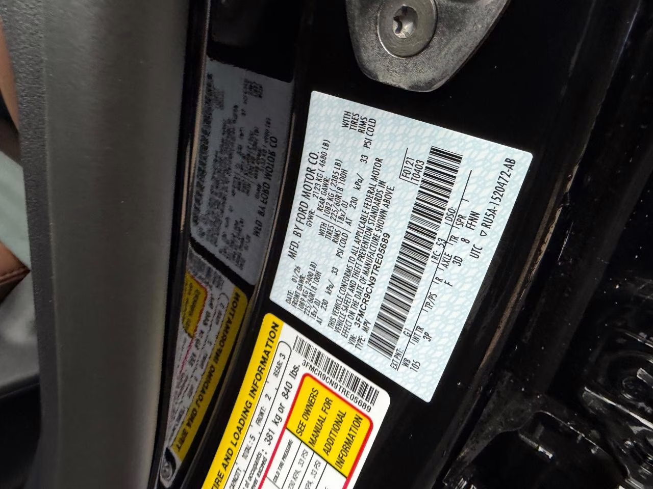 2026 Shadow Black Ford Bronco Sport Outer Banks 4X4 SUV