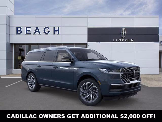 2026 Blue Metallic Lincoln Navigator L Reserve 4X4 SUV