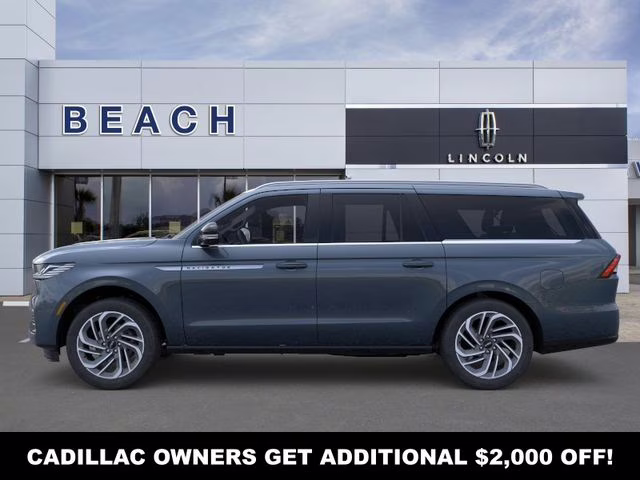 2026 Blue Metallic Lincoln Navigator L Reserve 4X4 SUV