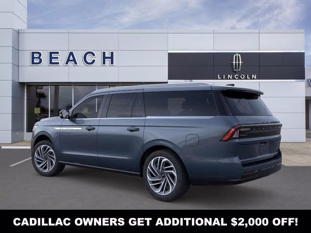 2026 Blue Metallic Lincoln Navigator L Reserve 4X4 SUV