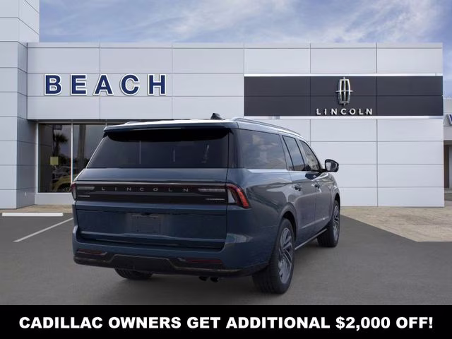 2026 Blue Metallic Lincoln Navigator L Reserve 4X4 SUV
