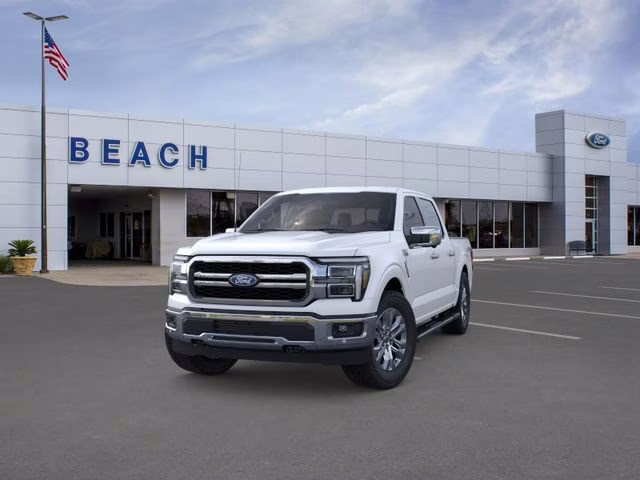 2026 White Metallic Ford F-150 Lariat 4X4 Truck
