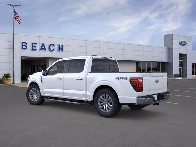 2026 White Metallic Ford F-150 Lariat 4X4 Truck