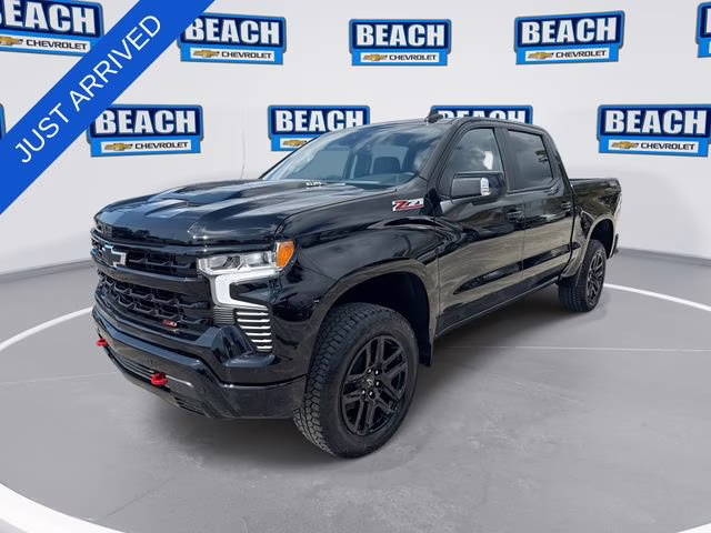 2026 Black Chevrolet Silverado 1500 LT Trail Boss 4X4 Truck