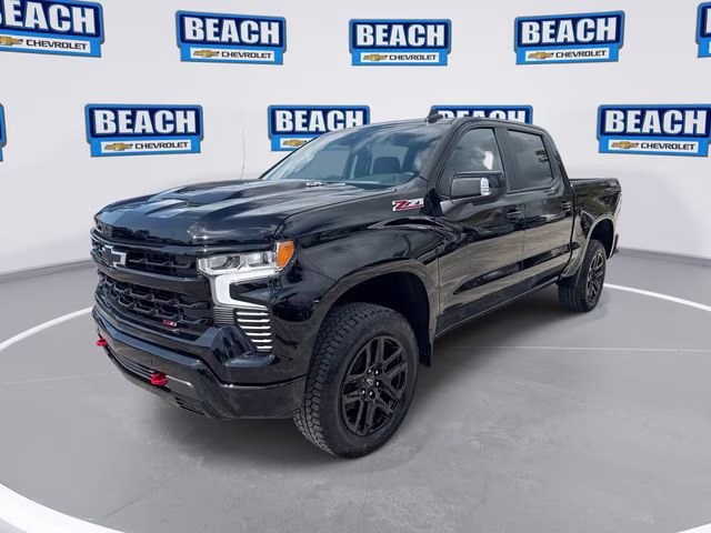 2026 Black Chevrolet Silverado 1500 LT Trail Boss 4X4 Truck