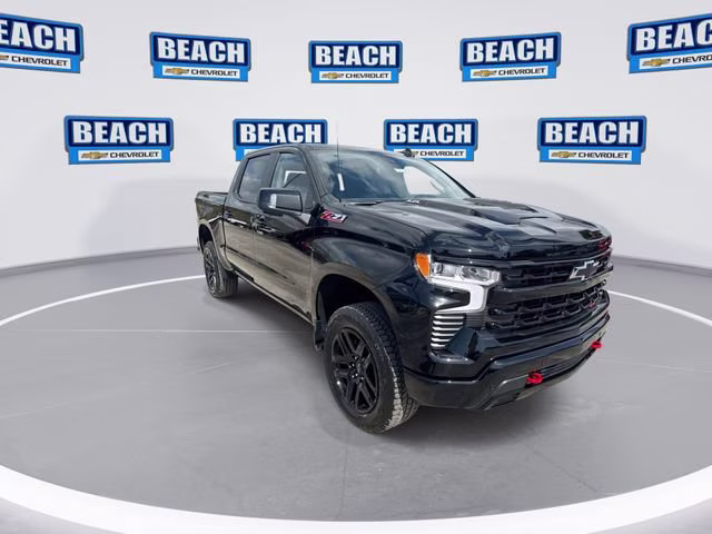 2026 Black Chevrolet Silverado 1500 LT Trail Boss 4X4 Truck
